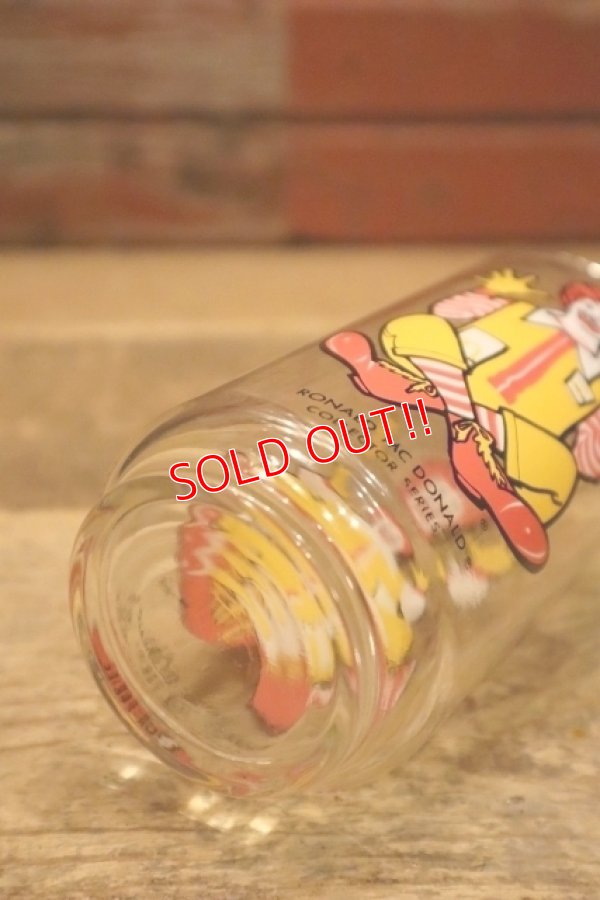 画像6: gs-240207-13 McDonald's / 1970's Collector Series Glass "Ronald McDonald"