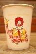 画像2: ct-120425-01 McDonald's / Ronald McDonald 1986 Paper Cups (3個セット) (2)