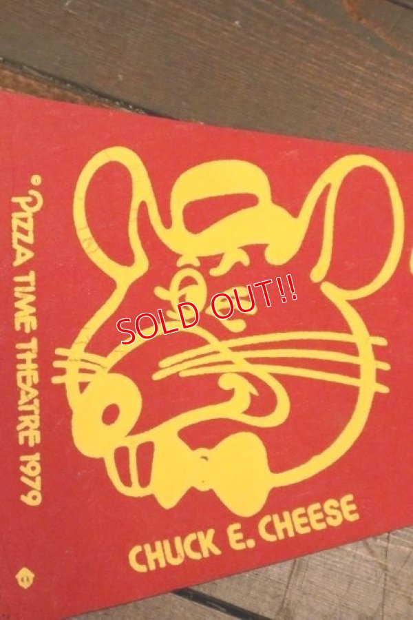 画像2: ct-240301-11 CHUCK E. CHEESE / 1970's PIZZA TIME THEATRE Pennant