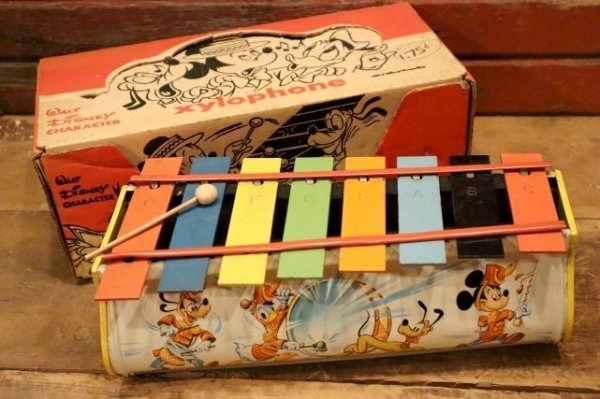 画像1: ct-240418-69 Walt Disney CHARACTER / TUDOR METAL PRODUCTS 1950's Xylophone