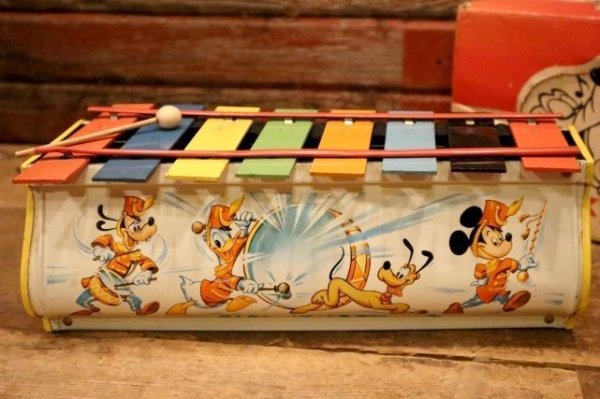 画像2: ct-240418-69 Walt Disney CHARACTER / TUDOR METAL PRODUCTS 1950's Xylophone