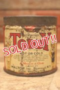 dp-240418-08 TODDY / Chocolate Flavor Drink Powder 1930's Tin Can