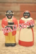 ct-240418-41 Aunt Jemima & Uncle Mose / 1950's Salt and Pepper Shakers