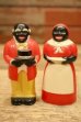 画像1: ct-240418-41 Aunt Jemima & Uncle Mose / 1950's Salt and Pepper Shakers (1)