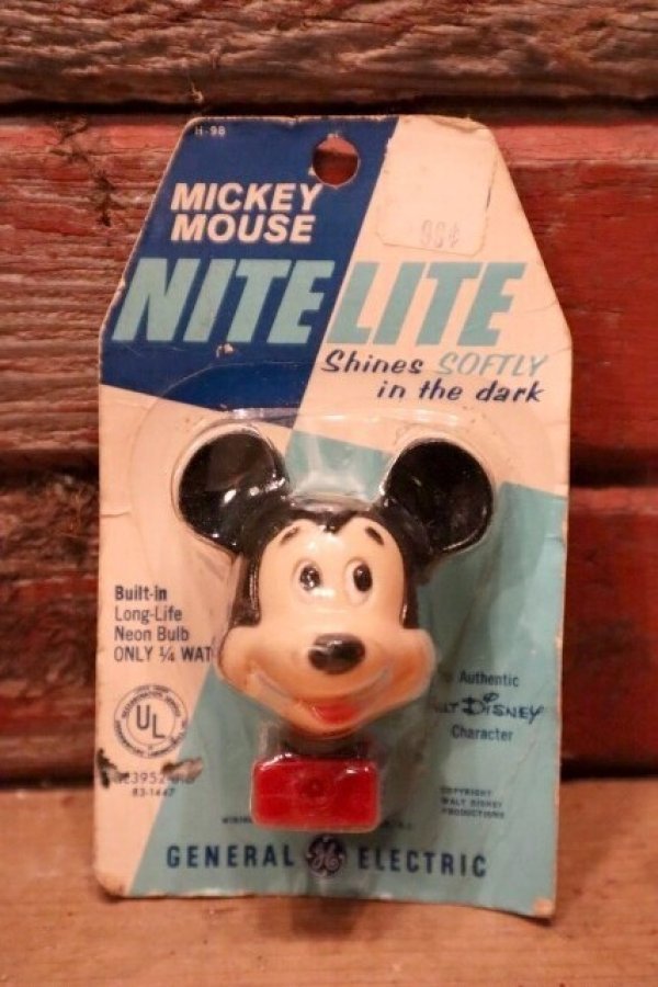 画像1: ct-240418-36 Mickey Mouse / GENERAL ELECTRIC 1950s-1960's NITE LIGHT