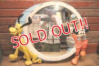 ct-240418-46 Mickey Mouse & Pluto / 1960's Wall Mirror