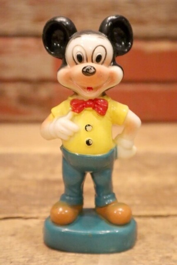 画像1: ct-240418-38 Mickey Mouse / 1960's Plastic Figure