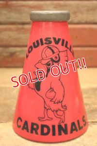 dp-240418-25 University of Louisville / LOUISVILLE CARDINALS Vintage Plastic Megaphone