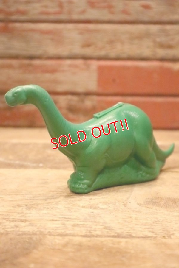 画像1: ct-240418-54 Sinclair / 1950's-1960's "DINO" Plastic Coin Bank