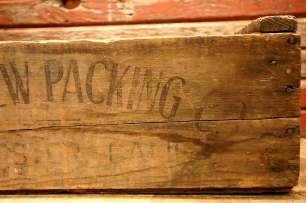 画像3: dp-211210-24 FAIR VIEW PACKING CO. / Vintage Wood Box