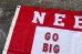 画像3: dp-230518-15 University of Nebraska / 1990's NEBRASKA CORNHUSKERS Nylon Flag