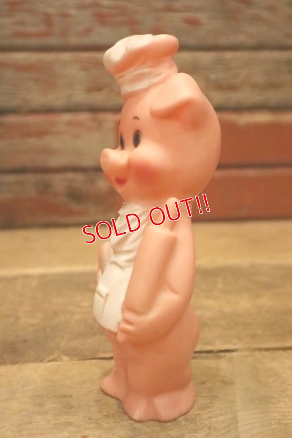 画像4: ct-240418-08 DREAMLAND 1962 Chef Pig Squeaky Doll