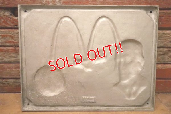 画像9: dp-240418-01 McDonald's RAY A. KROC / Store Display Metal Sign