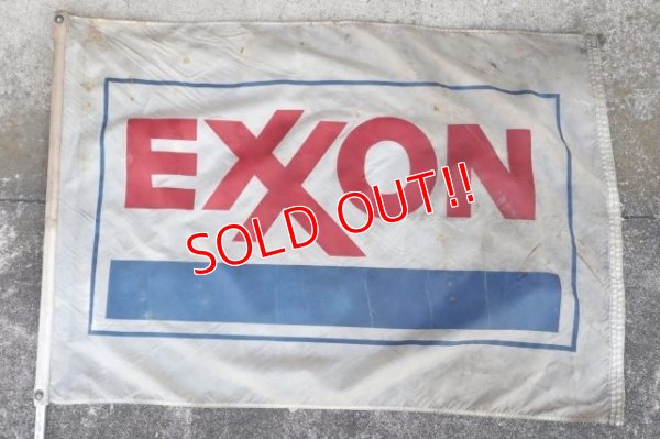 画像1: dp-240418-25 Exxon / 1980's〜 Nylon Flag