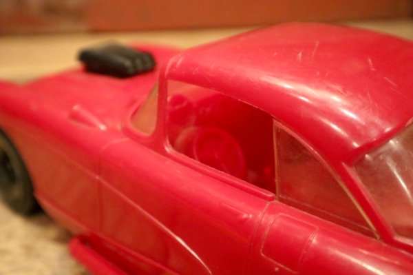 画像7: dp-240124-45 TOOTSIETOY / Chevrolet 1957 Corvette Plastic Car