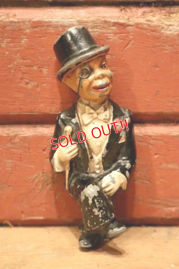 画像1: ct-240418-71 Charlie McCarthy / 1940's Cast Iron Figure