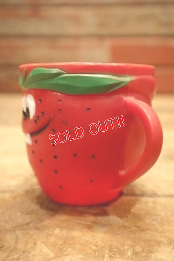 画像4: ct-230503-14 Pillsbury / 1970's Funny Face Plastic Mug "Freckle Face Strawberry