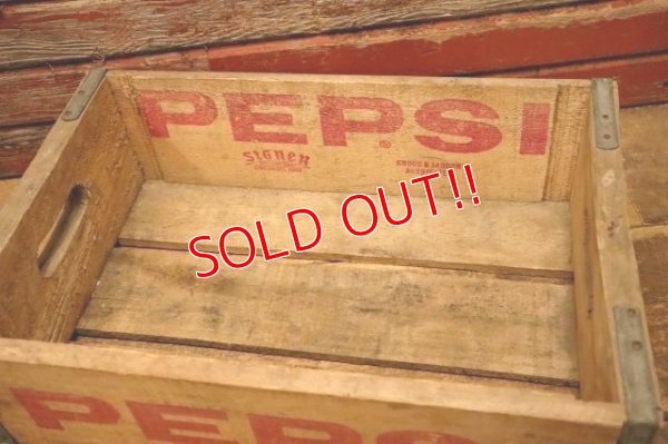 画像7: nt-240505-03 PEPSI / Vintage Wood Box