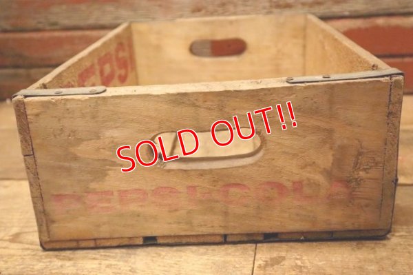 画像5: nt-240505-03 PEPSI / Vintage Wood Box