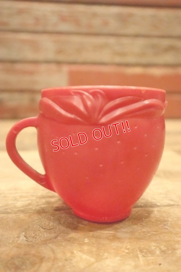 画像5: ct-230503-14 Pillsbury / 1970's Funny Face Plastic Mug "Freckle Face Strawberry