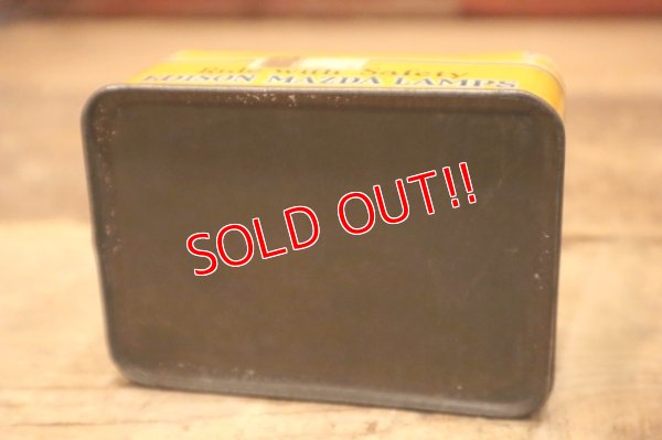 画像9: dp-240508-106 EDISON MAZDA LAMPS (GE) / 1930's For your PROTECTION always carry Tin Box