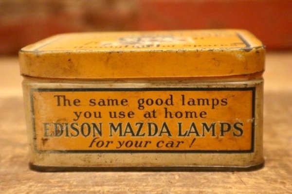 画像6: dp-240508-105 EDISON MAZDA LAMPS (GE) / 1930's The Handy Kit of Spares Tin Box