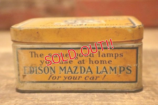 画像6: dp-240508-105 EDISON MAZDA LAMPS (GE) / 1930's The Handy Kit of Spares Tin Box