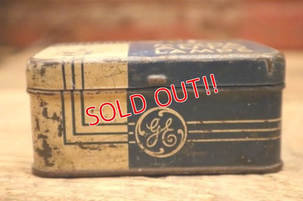 画像3: dp-240508-104 GENERAL ELECTRIC / 1930's-1940's MAZDA AUTO LAMP Tin Box