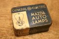 dp-240508-104 GENERAL ELECTRIC / 1930's-1940's MAZDA AUTO LAMP Tin Box