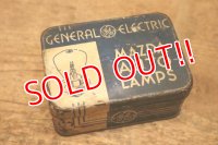 dp-240508-104 GENERAL ELECTRIC / 1930's-1940's MAZDA AUTO LAMP Tin Box