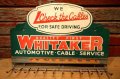 dp-240508-86 WHITAKER AUTOMOTIVE CABLE SETVICE / 1950's-1960's Metal Hook Display