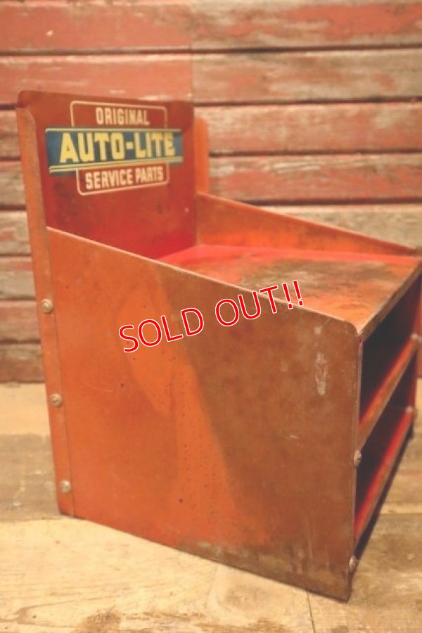 画像7: dp-240508-84 AUTO-LITE / SERVICE PARTS 1950's-1960's Metal Display Rack
