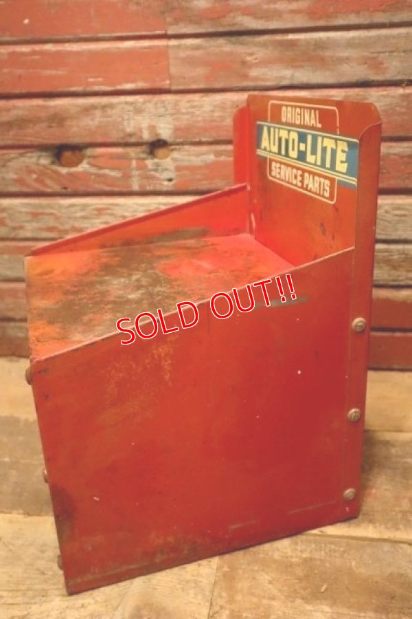 画像6: dp-240508-84 AUTO-LITE / SERVICE PARTS 1950's-1960's Metal Display Rack