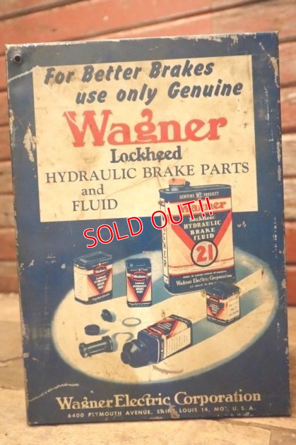 画像2: dp-240508-85 Wagner Lockheed / 1950's Metal Display Rack
