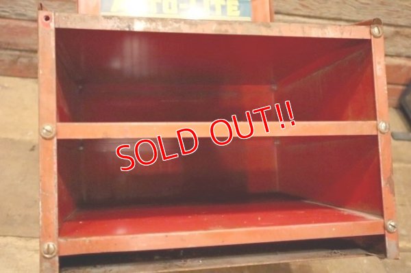 画像5: dp-240508-84 AUTO-LITE / SERVICE PARTS 1950's-1960's Metal Display Rack