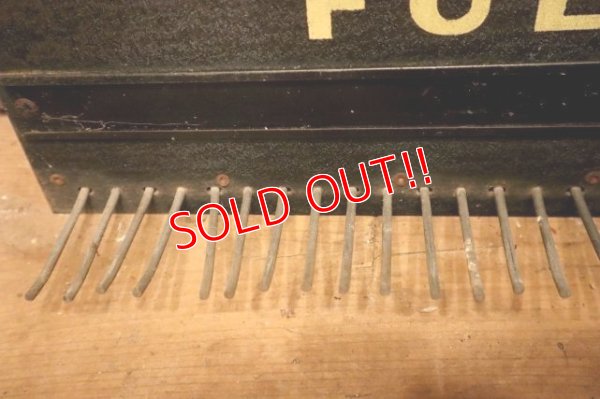 画像5: dp-240508-87 WEATHERHEAD FUEL LINES / 1950's Metal Hook Display