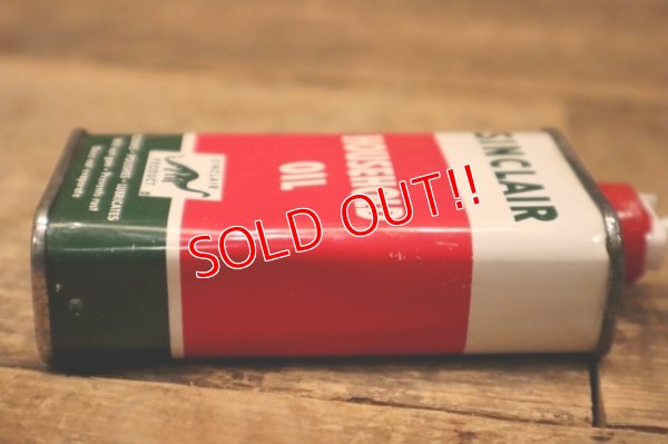 画像5: dp-240508-43 SINCLAIR / HOUSEHOLD OIL Handy Can