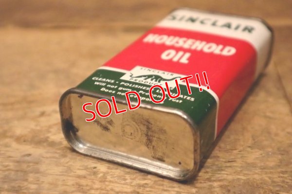 画像7: dp-240508-43 SINCLAIR / HOUSEHOLD OIL Handy Can