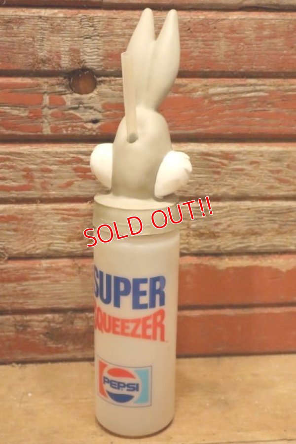 画像6: ct-240418-74 Bugs Bunny / PEPSI 1990 SUPER SQUEEZER Plastic Bottle