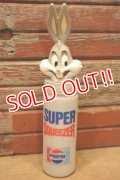 ct-240418-74 Bugs Bunny / PEPSI 1990 SUPER SQUEEZER Plastic Bottle