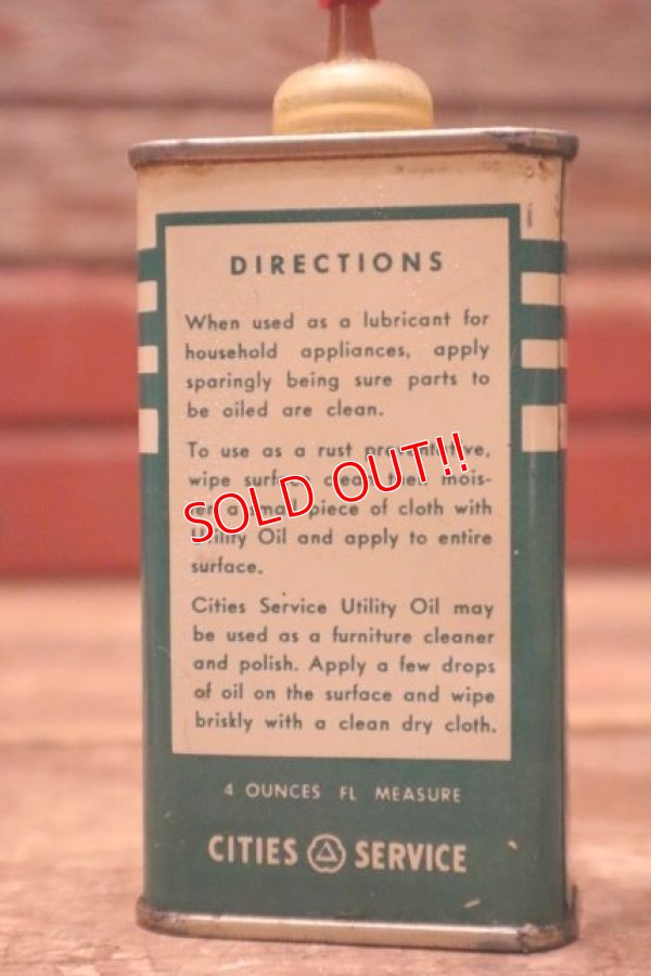 画像3: dp-240508-25 CITIES SERVICE / UTILITY Handy Oil Can