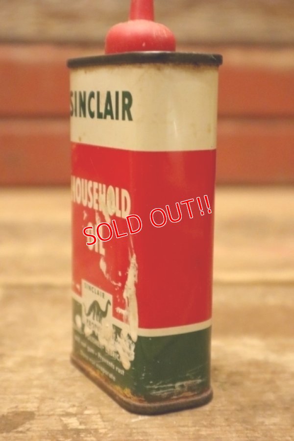 画像4: dp-240508-24 SINCLAIR / HOUSEHOLD OIL Handy Can