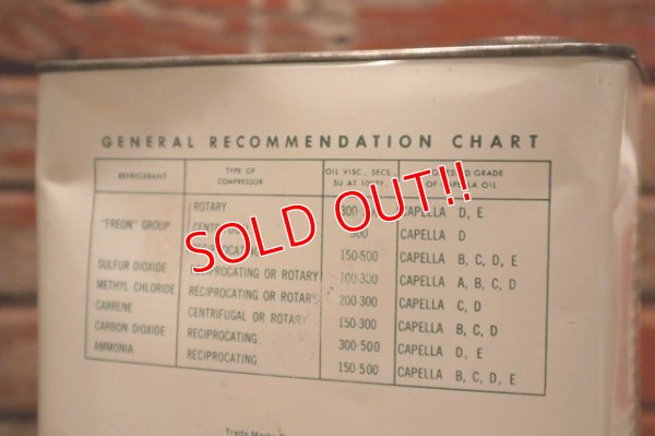 画像4: dp-240508-72 TEXACO / CAPELLA OIL 1960's ONE U.S. GALLON CAN