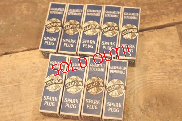 画像3: dp-240508-108 CHAMPION SPARK PLUGS / 1930's-1940's "H-10" Box of 9