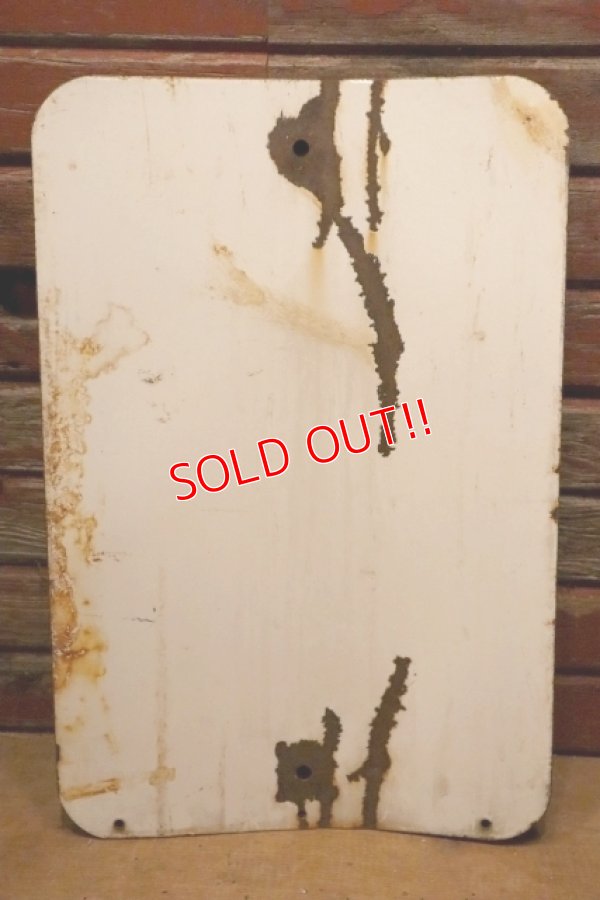 画像6: dp-240508-103 NO PARKING HERE TO CORNER / Enamel Road Sign