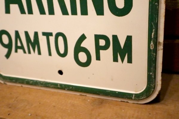 画像4: dp-240508-103 2 HOUR PARKING / Enamel Road Sign