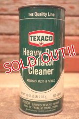 dp-240508-50 TEXACO / 1960's Heavy Duty Radiator Cleaner Can