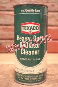 dp-240508-50 TEXACO / 1960's Heavy Duty Radiator Cleaner Can
