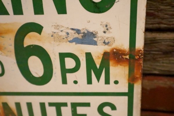 画像4: dp-240508-103 2 HOUR PARKING / Enamel Road Sign