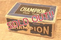 dp-240508-108 CHAMPION SPARK PLUGS / 1930's-1940's "H-10" Box of 9